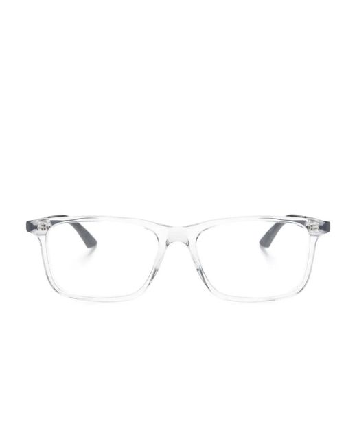 Montblanc Natural Rectangle-Shape Glasses for men