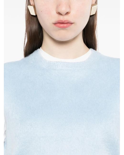 Tom Ford Blue Round-Neck Knit Vest