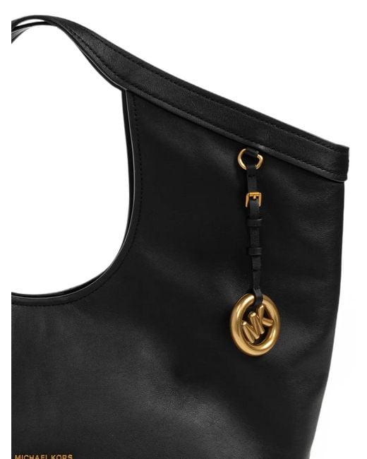MICHAEL Michael Kors Black Grand Cabas En Cuir Haddie