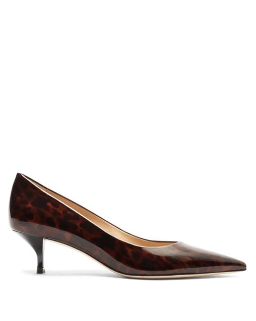Stuart Weitzman Brown Power Pumps 50Mm