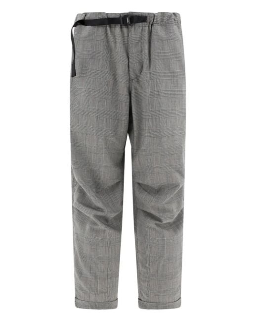 Mountain Research. Gray Prince-Of-Wales Pattern Trousers for men