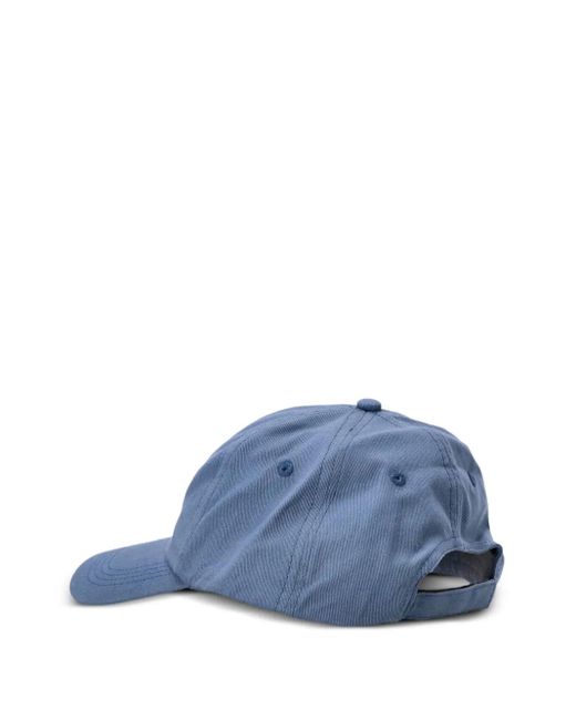 Boss Blue Logo-Patch Cap for men