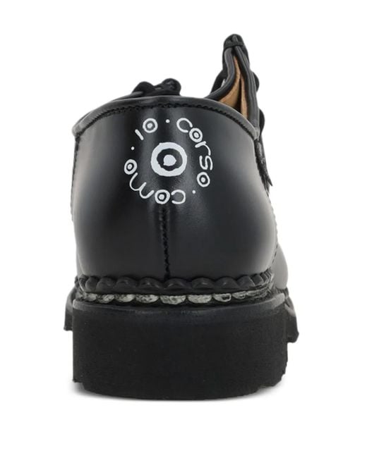 Paraboot Black Michael Derby Shoes for men