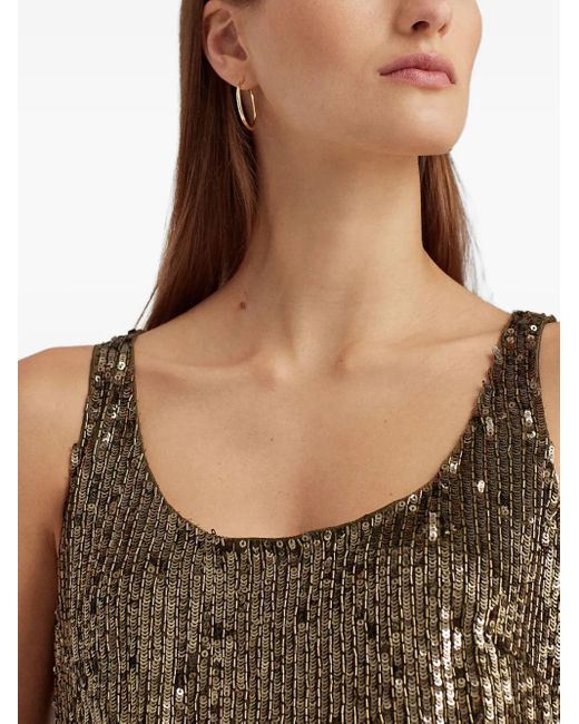 lauren sleeveless sequin mini dress Lauren Sleeveless Sequin Mini Dress