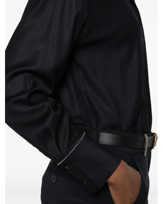 Peserico Blouse Met Lange Mouwen in het Black
