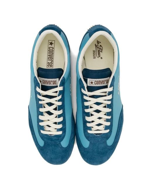 Converse Blue X Golf Le Fleur* 1908 Lace-Up Suede Sneakers
