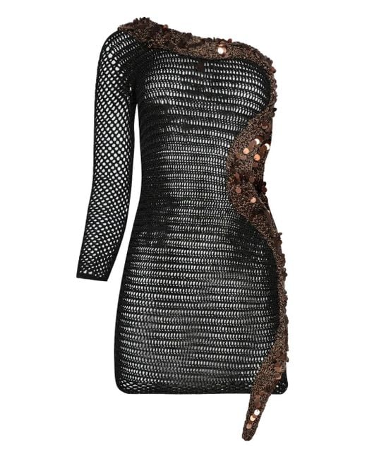 Andrea Almeida Black Amira Minikleid