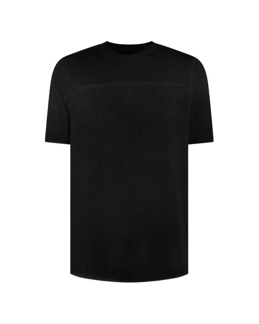 Thom Krom Black Seam-Detail Short-Sleeve T-Shirt for men