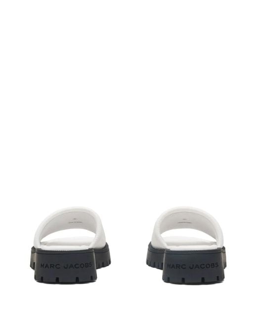 Sandali Slides The Lug Sole di Marc Jacobs in White