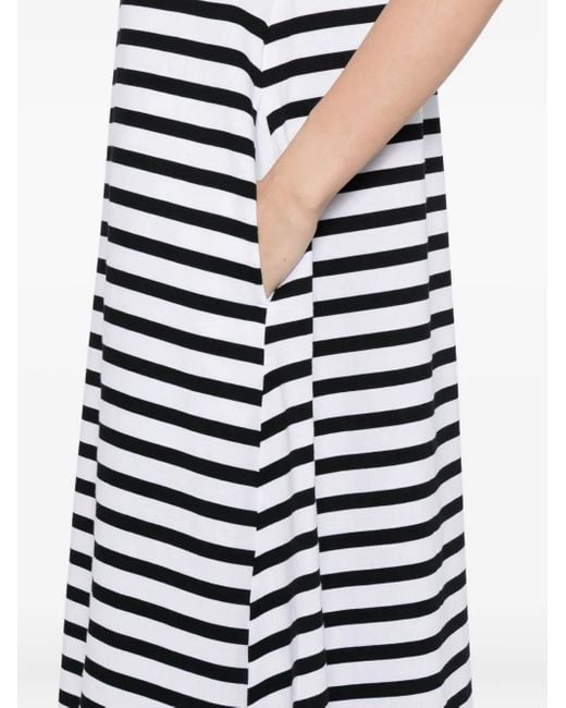 SPORT b. by agnès b. Blue Logoed Stripe Dress