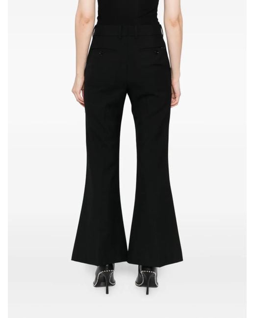 ROKH Black Ausgestellte Hose