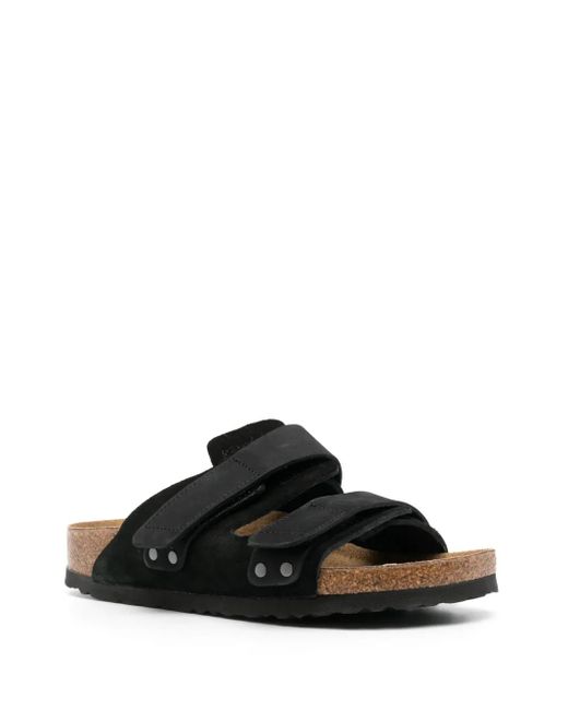 Birkenstock Black Uji Touch-Strap Sandals