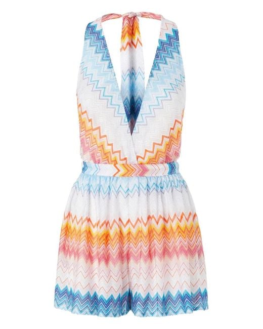 Missoni Gray Short Jumpsuit