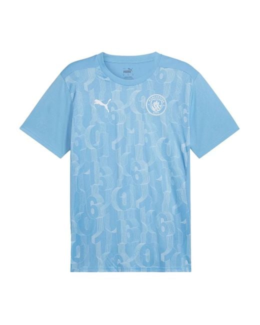 T-Shirt Manchester City PUMA pour homme en coloris Blue