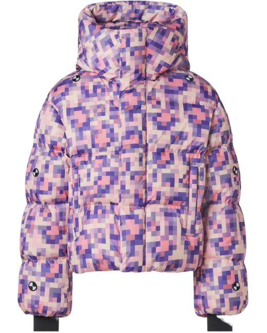 Fusalp X Crosby Studios Pixel パデッドジャケット Purple