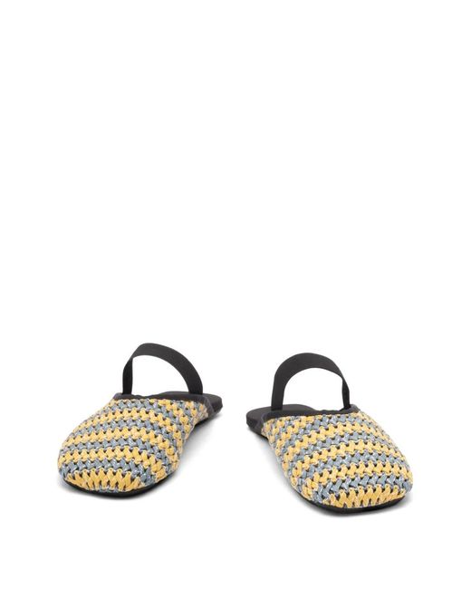 FLOWZE White Strap-Detail Mules