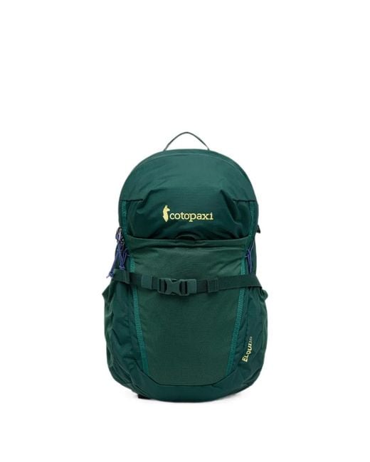 COTOPAXI Green Elqui 18 Logo-Print Backpack