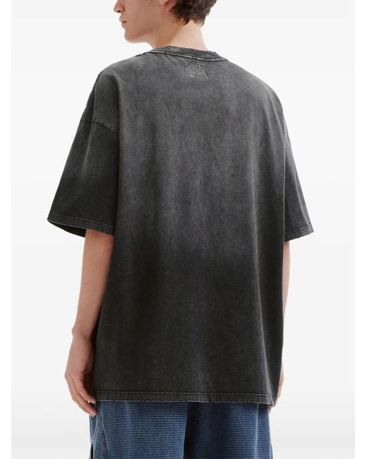Musium Div. Black T-Shirt À Détails De Clous for men