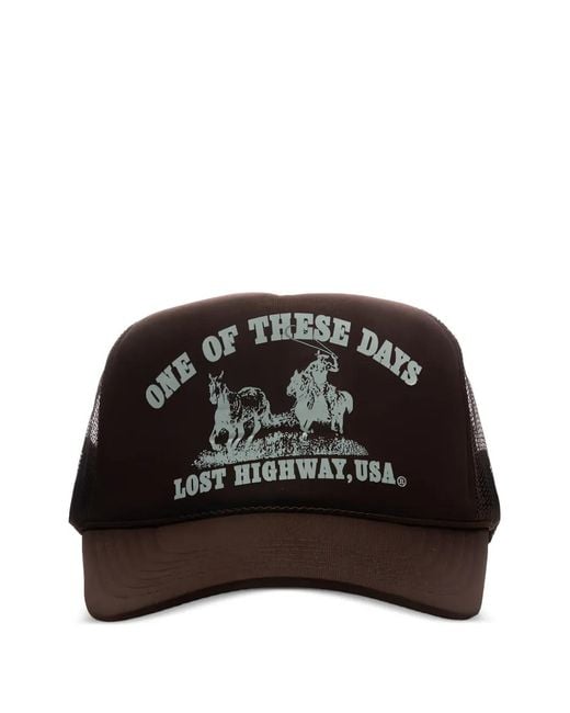 One Of These Days Black Casquette Lost Highway for men