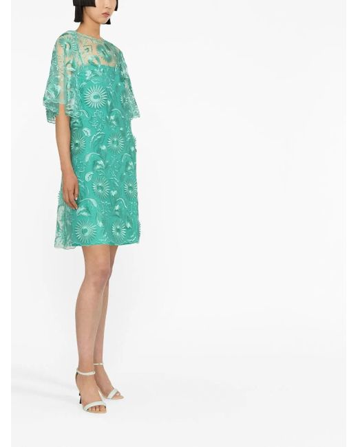 Alberta Ferretti Green Dresses