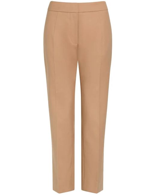 Patou Cropped Broek Van Biologisch Katoen in het Natural