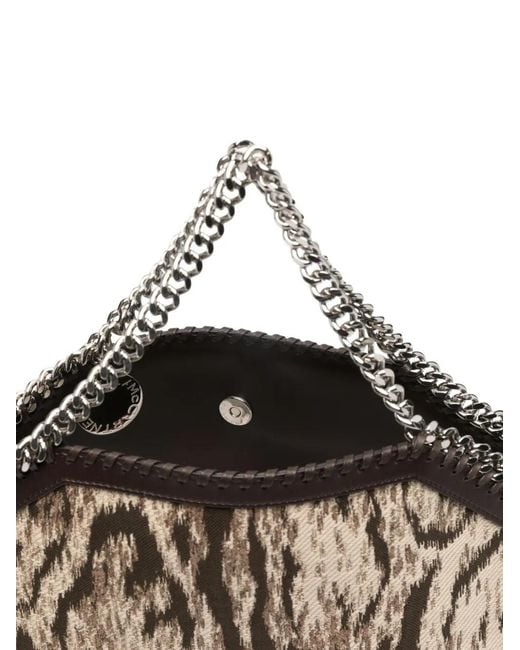 Stella McCartney Multicolor Animal Print Chain Shoulder Bag