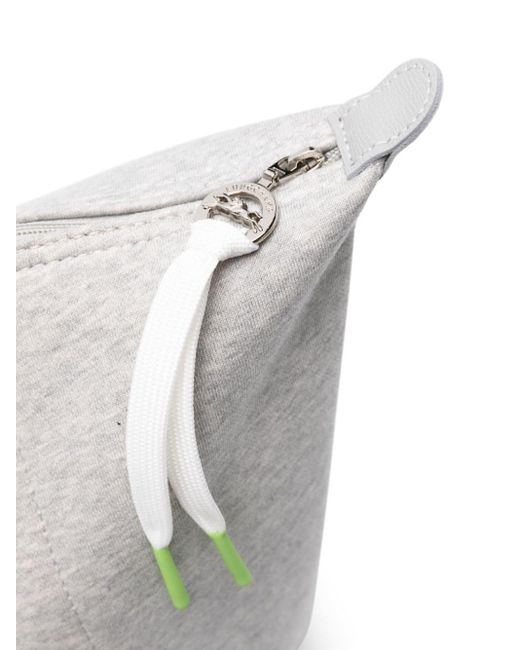 Grand sac porté épaule Le Pliage Longchamp en coloris White