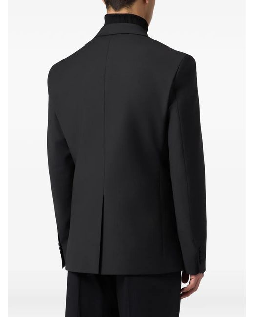 Philipp Plein Black Dragon Beaded Blazer for men