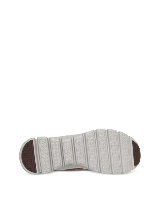 Skechers Brown Glide-Step Elevate Slip-Ins Sneakers