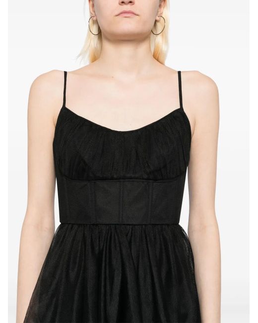 Zimmermann チュール コルセットワンピース Black