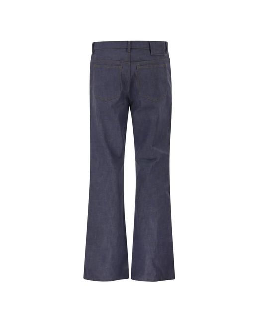 A.P.C. Blue Flared-Leg Jeans for men