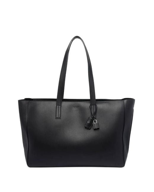 Borsa Tote Con Lucchetto di Tom Ford in Black da Uomo