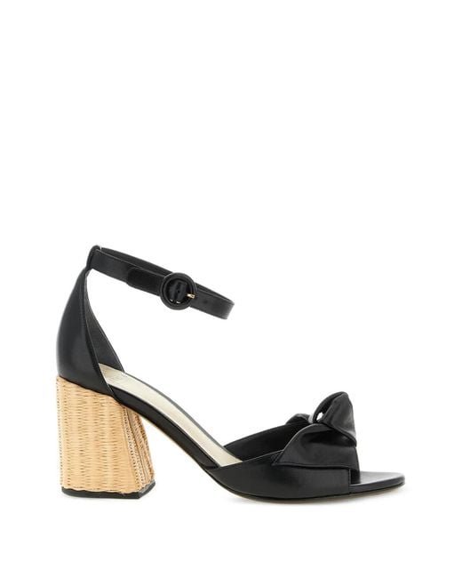 Alexandre Birman Natural X Agua By Agua Bendita 'Maxi Clarita' Leather Sandals