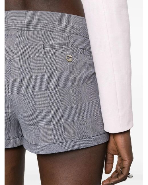 Coperni Gray Tailored Wool Shorts