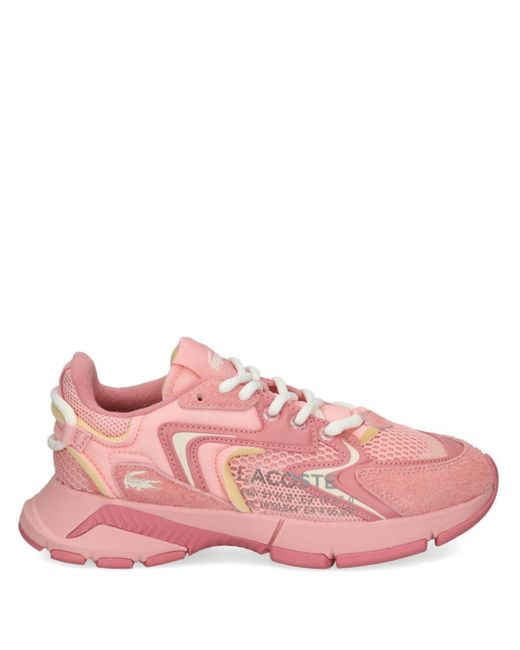 Lacoste Pink L0003 Neo Panelled Sneakers
