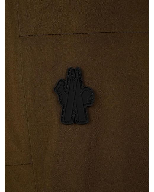 Moncler White Logo-Patch Ski Pants for men