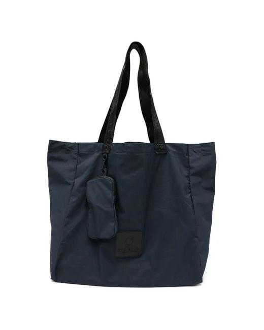 OFF GRID Blue Detachable Pouch Shoulder Bag