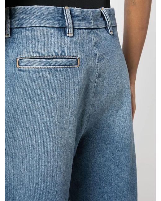 ARMARIUM Blue Mid-Rise Wide-Leg Jeans