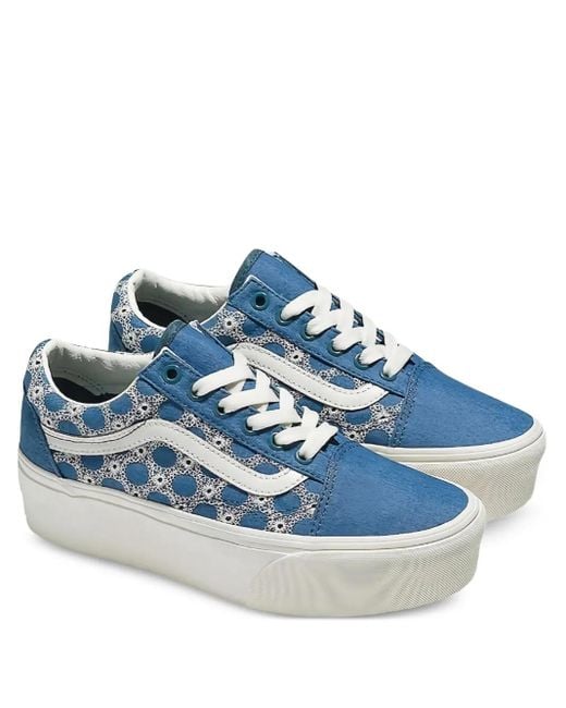 Zapatillas Old Skool Blue/White Vans de hombre