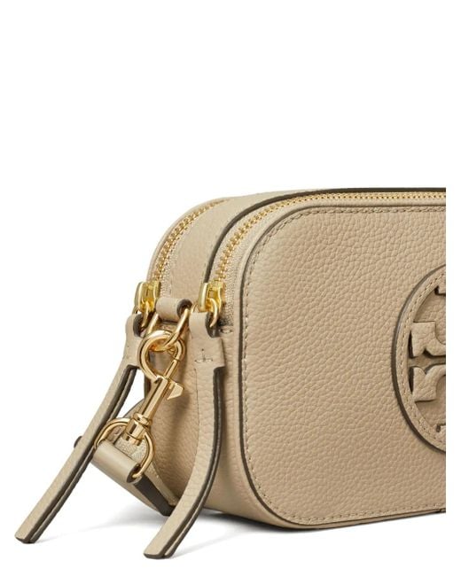 Bandolera Miller Mini Tory Burch de color Natural
