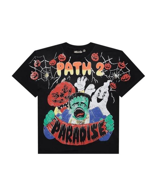 HELLSTAR Black Spooky Character T-Shirt for men