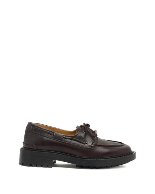 Bally White B-Lug Chunky-Sole Derby Shoes