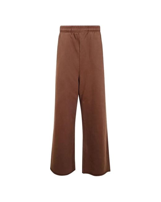 Entire studios Brown Elastic-Waistband Sweatpants