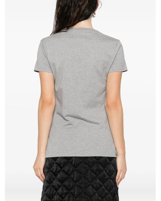 Vivienne Westwood Gray T-Shirt mit Orb-Verzierung