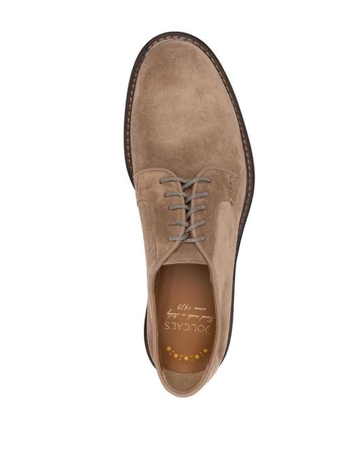 Derby Stringate di Doucal's in Brown da Uomo