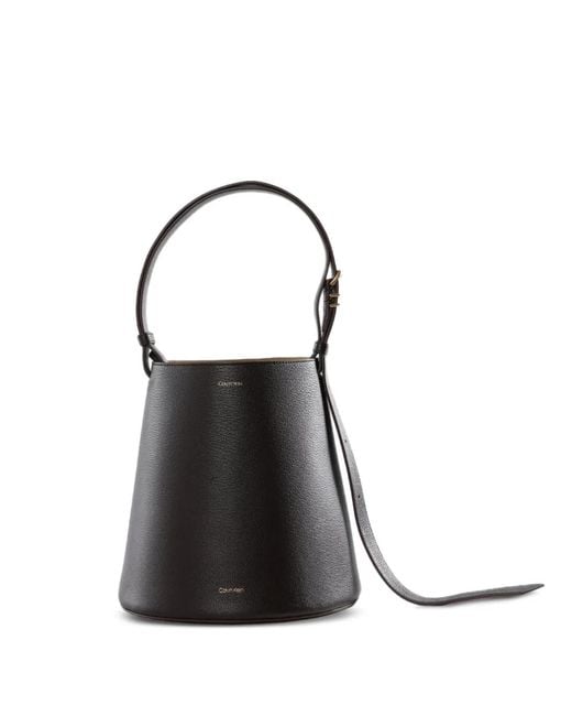 Calvin Klein Black Orbita Bucket Bag