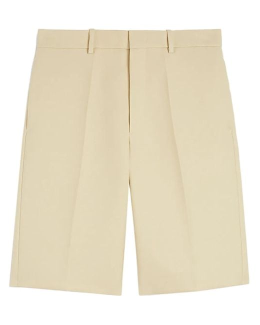 Jil Sander Natural Tailored Shorts for men