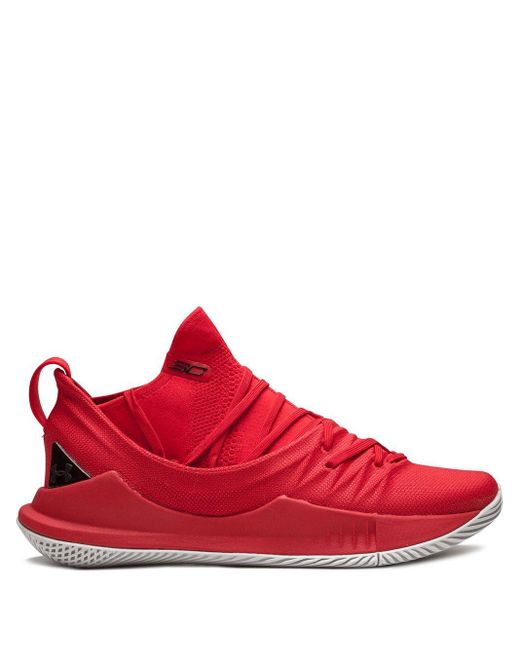 Under Armour Red Curry 5 for men