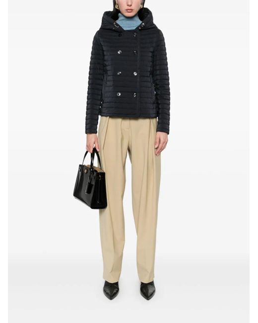 Moncler Natural Logo-Patch Trousers