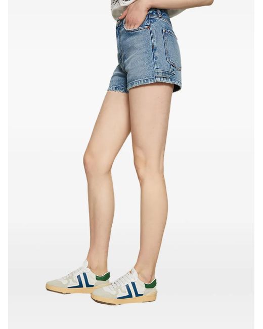 Hey Joanie Blue Fun Utility Shorts